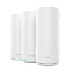 NETGEAR Orbi 870 Series Tri-Band WiFi 7 Mesh 3-Pack (RBE873-100EUS)