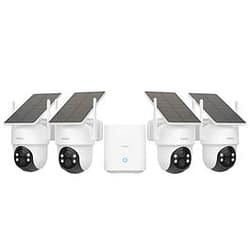 Aosu C9C SolarCam D1 Classic 3MP Smart Camera Kit (4 Cameras) (AS-CAM-C9C4H-SOLCAM-D1)