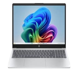 HP OmniBook 3 AMD Ryzen AI 340 24GB RAM 512GB SSD 15.6-Inch FHD Windows 11 Home Laptop - Silver (OB3-15-fn0007ne)