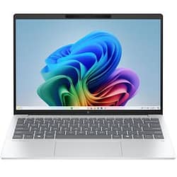 HP OmniBook 7 AMD Ryzen AI 5-340 16GB RAM 512GB SSD AMD Radeon 840M Graphics 13.3-Inch 2K Windows 11 Home Laptop - Glacier Silver (13-BG1000NE)