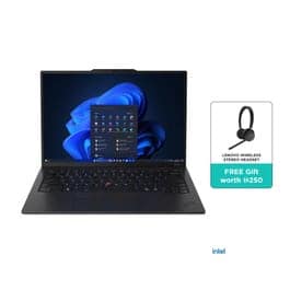 Lenovo ThinkPad X1 Carbon Gen 13 Intel Core Ultra 7 258V 32GB 1TB Intel Arc 14" WUXGA Touch Windows 11 Pro Laptop - Black (X1Carbon-21NS00X6GR+ANC)