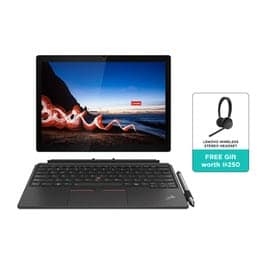 Lenovo ThinkPad X12 Detachable Gen 2 Intel Core Ultra 7 164U 16GB 512GB Intel Graphics 12.3" FHD+ Touch Windows 11 Pro Laptop - Black (X12-21LK0016GR+ANC)